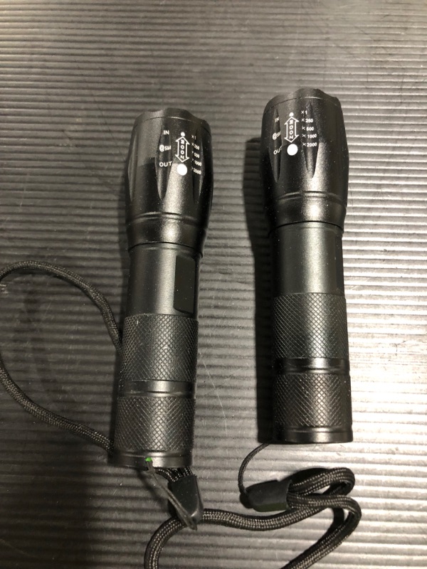 Photo 3 of Beike 2 Pack Tactical Flashlight