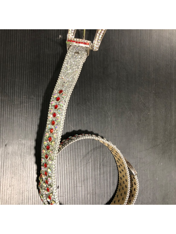 Photo 3 of Women 's Belt With Rhinestones 50 inches