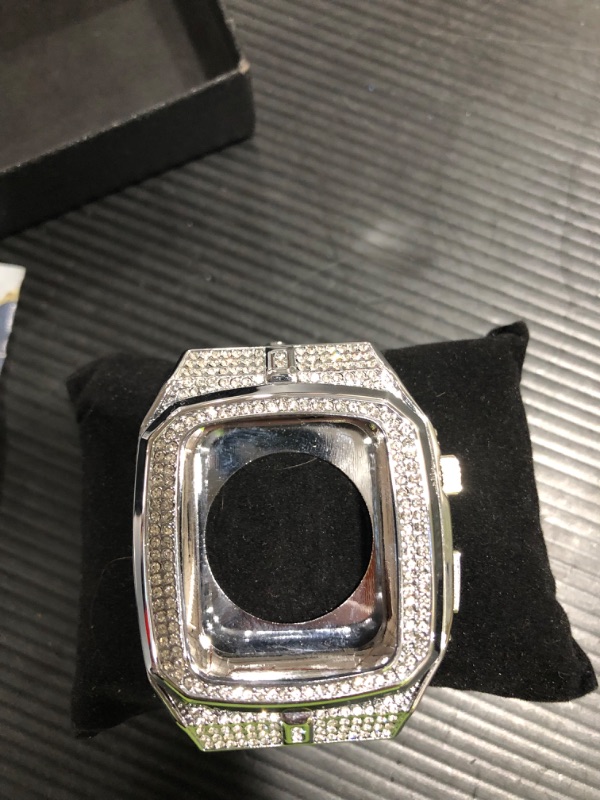 Photo 2 of Men's iced out wrist watch. 