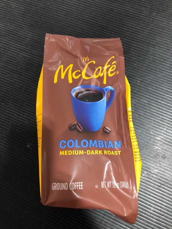 Photo 2 of 12 Oz Mccafé Colombian Coffee 12 Oz. Ground Coffee- best by date 27 Dec 2022