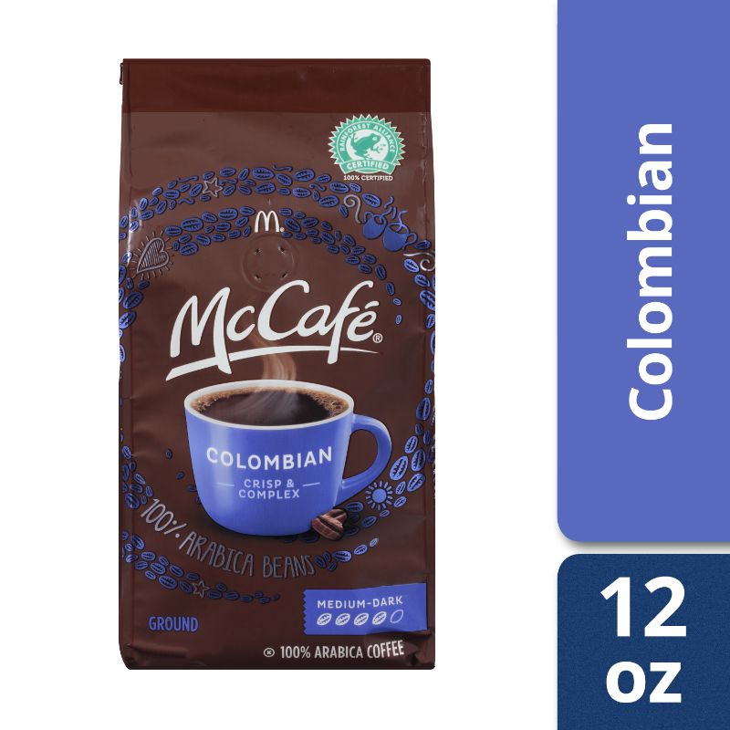 Photo 1 of 12 Oz Mccafé Colombian Coffee 12 Oz. Ground Coffee- best by date 27 Dec 2022