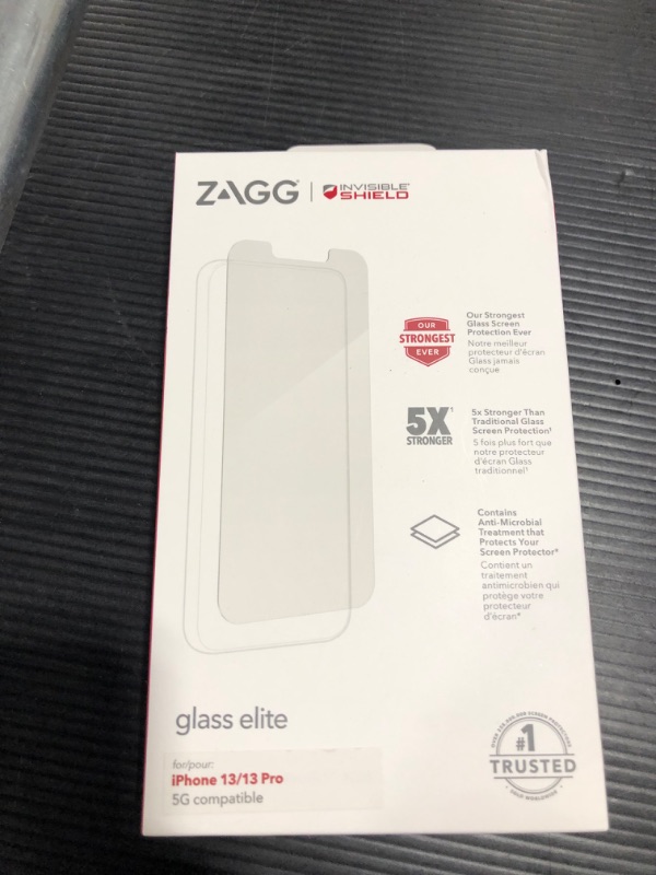 Photo 2 of ZAGG Apple iPhone 13/13 Pro InvisibleShield Glass Elite Screen Protector