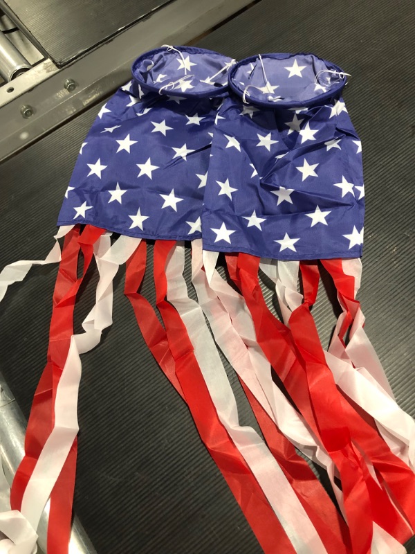 Photo 2 of American Flag, Wind Bag- 2 pack