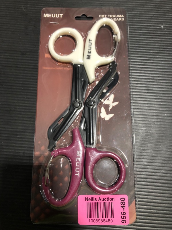 Photo 1 of 2 pairs of trauma medical shears