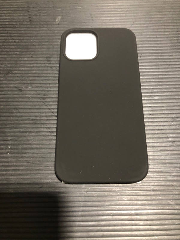 Photo 1 of Apple iPhone 12 and iPhone 12 Pro Silicone Case  - Black