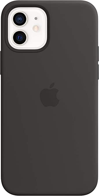 Photo 1 of Apple iPhone 12 and iPhone 12 Pro Silicone Case  - Black