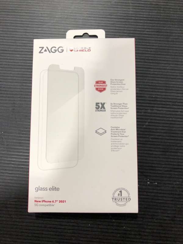 Photo 2 of ZAGG Apple iPhone 13 Pro Max InvisibleShield Glass Elite Screen Protector