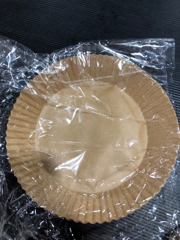 Photo 1 of 50 PCS Air Fryer Disposable Paper Liner- 6.3 inch