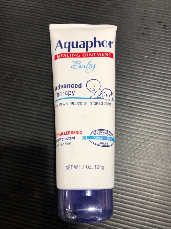 Photo 2 of Aquaphor Baby Healing Ointment Advanced Therapy Skin Protectant - Dry Skin and Diaper Rash Ointment - 7oz