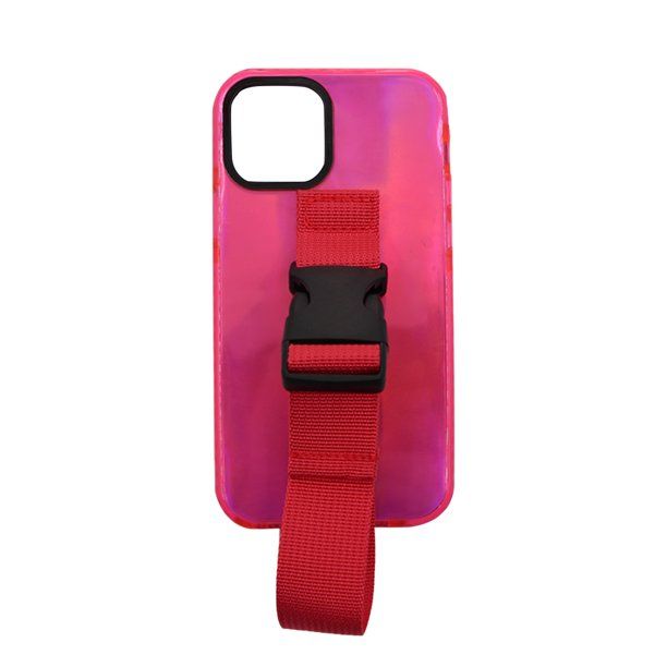 Photo 1 of Citystores Phone Case,TPU Fluorescent Mobile Phone Case Storage Shell Protective Cover with Lanyard for iPhone 12 Mini /12 Pro/12 Pro Max
