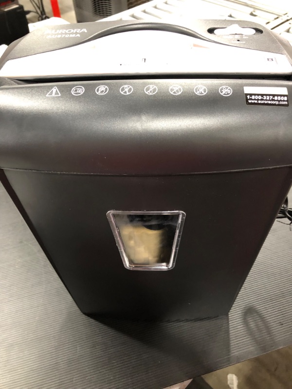 Photo 5 of Aurora High Security 8-Sheet Micro-Cut Paper Shredder