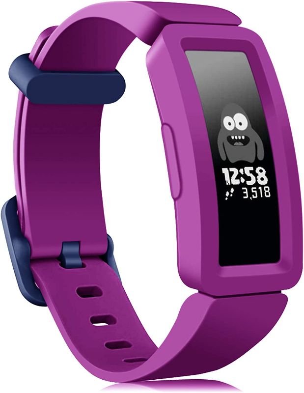 Photo 1 of findway Compatible with Fitbit Ace 2 Bands for kids 6+, Soft Silicone- Compatible for Fitbit Inspire HR & Ace 2