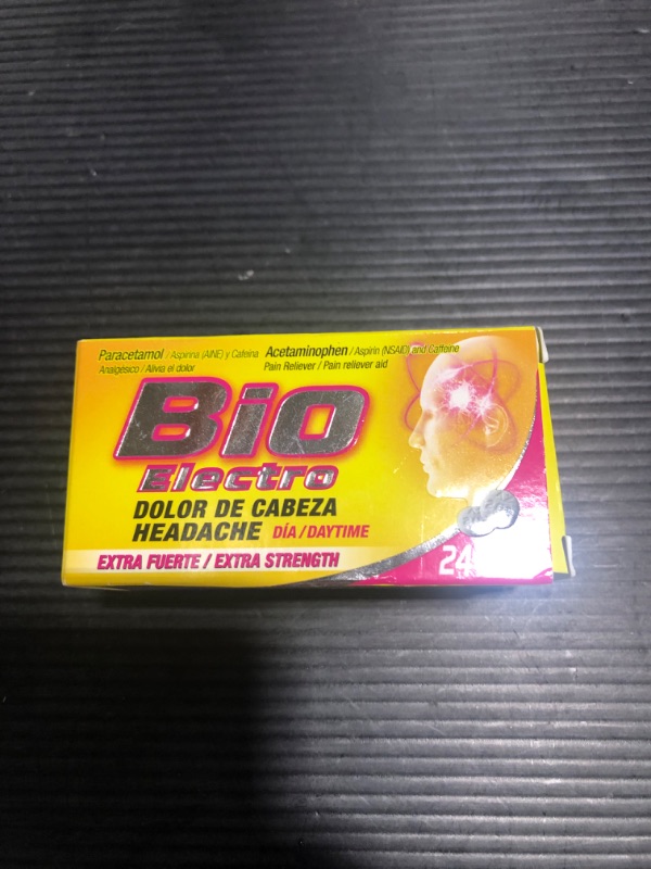 Photo 2 of Bio Electro Extra Strength Pain & Headache Reliever Tablets -24 ct