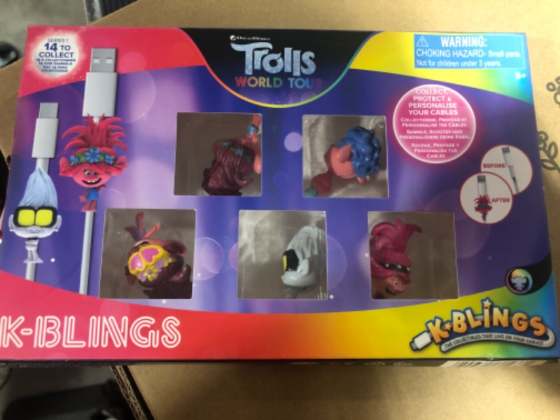 Photo 2 of K-BLINGS Trolls World Tour 5 Pack