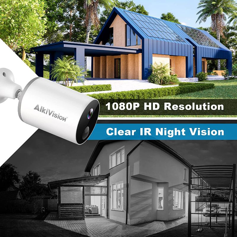 Photo 2 of Akivision Smart IPO camera with battery Security Wireless Outdoor Camera- 1080p HD Night Vision WiFi