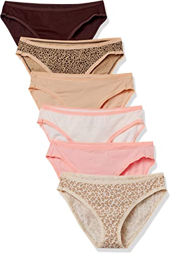 Photo 1 of [Size XS] Amazon Essentials Women's Cotton Bikini Brief Underwear, Multipack