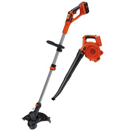 Photo 1 of BLACK+DECKER LCC140 40V MAX* Lithium-Ion Cordless String Trimmer & Sweeper Combo Kit
