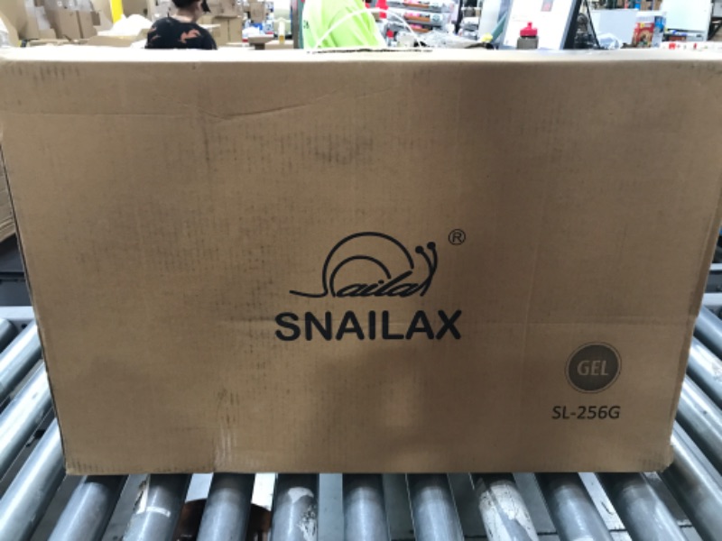 Photo 6 of SNAILAX Shiatsu Back Massager with Heat - Gel Massage Nodes, Deep Kneading Massage Chair Pad 