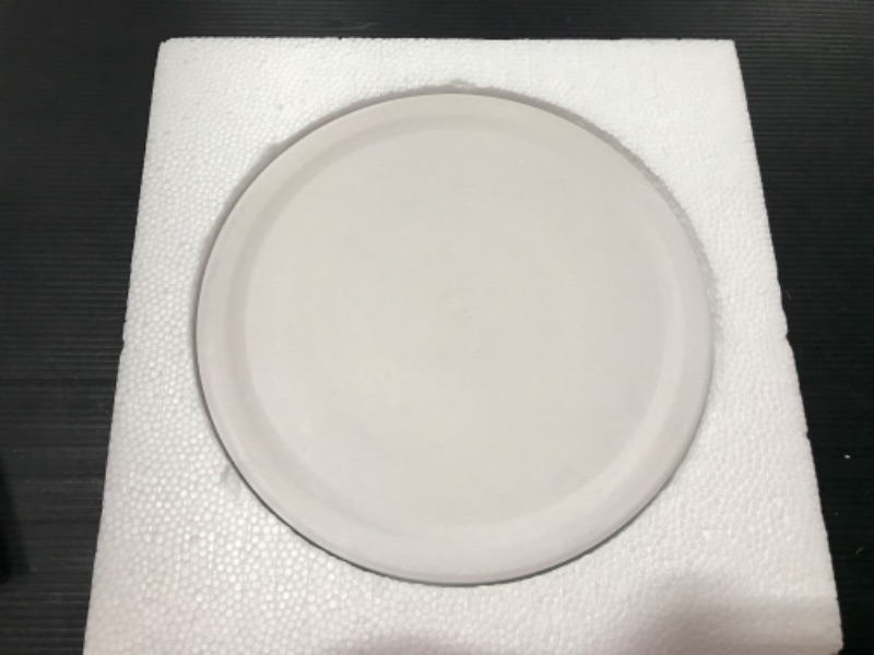Photo 3 of Ceramic Saucer 9-inch Round Saucer for Planter | (White Matte, 9 inch)