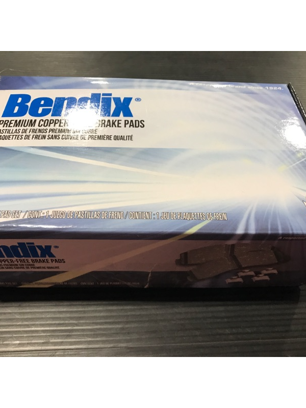 Photo 5 of Bendix Premium Brake Pads, Bendix Premium Copper Free Ceramic BPR Disc Brake Pad - Front - P/N CFC1204
