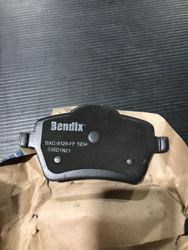 Photo 3 of Bendix Premium Brake Pads, Bendix Premium Copper Free Ceramic BPR Disc Brake Pad - Front - P/N CFC1204
