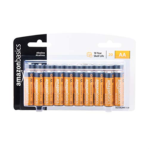 Photo 2 of Amazon Basics AA 1.5 Volt Performance Alkaline Batteries - Pack of 20
