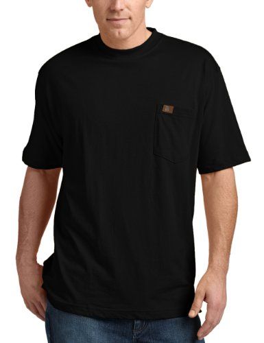 Photo 1 of [Size L] Wrangler RIGGS Workwear Pocket Short-Sleeve T-Shirt for Men - Black -