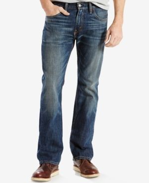 Photo 1 of [Size: 34X34] Men's Levi's 527 Slim Bootcut Jeans, [Med Blue]