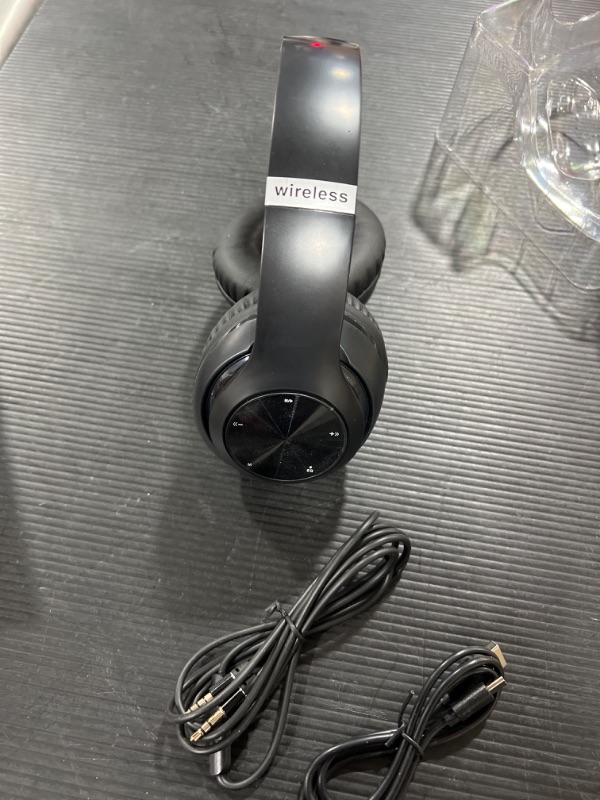 Photo 2 of 9S Bluetooth Headphones Over-Ear,CVC 6.0 Noise Cancelling Mic Wireless Headphones
