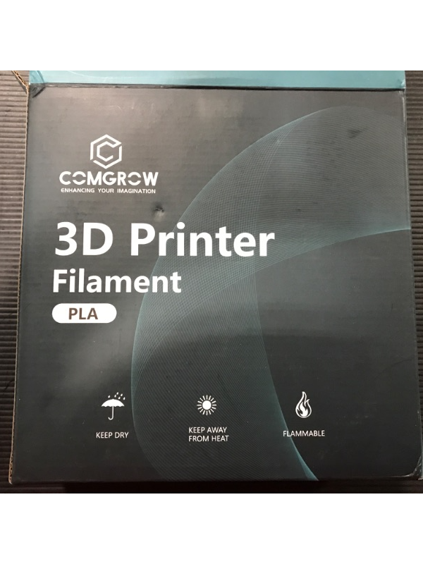 Photo 3 of Comgrow 3D Printer PLA Filament 1KG 1.75mm Spool White Color