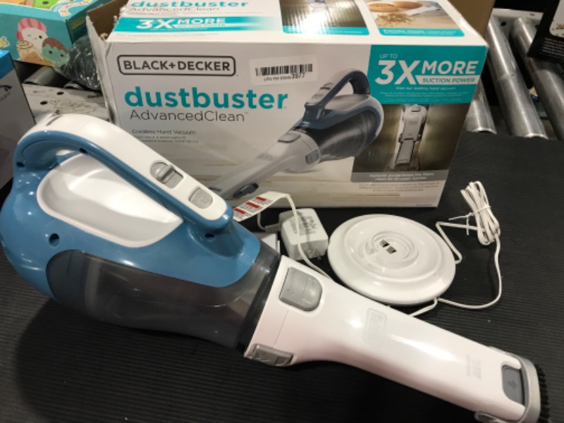 Photo 3 of BLACK+DECKER Cordless Lithium Dust buster Handheld Vacuum