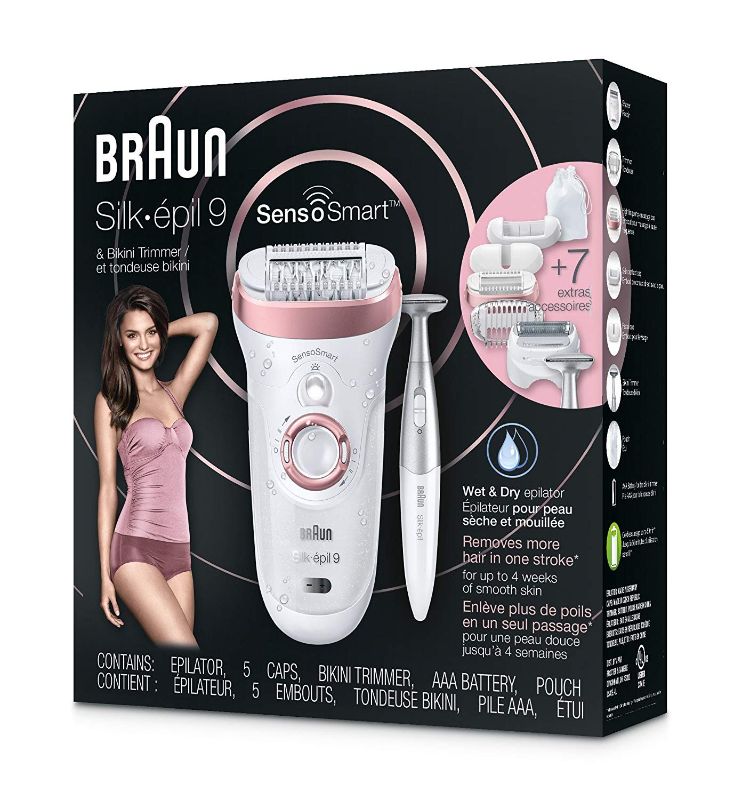 Photo 1 of Braun Silk-Épil 9 Wet & Dry Cordless Epilator (SES9/890)
