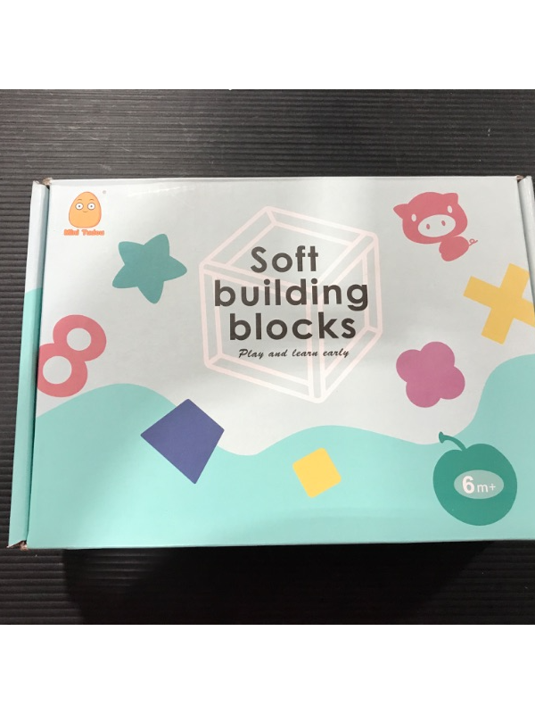 Photo 4 of Mini Tudou Baby Blocks Soft Building Blocks Baby Toys Teethers