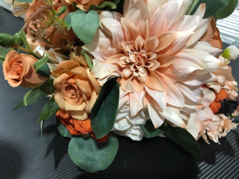 Photo 2 of Ling's Moment 11 Inch Artificial Wedding Bouquets [Chic Terracotta]