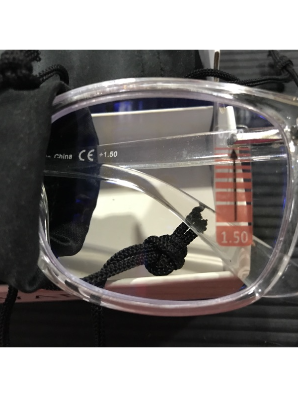 Photo 1 of Sigvan 2 Pack Readers Glasses +1.75 UV/Blue Light Blocking Pink
