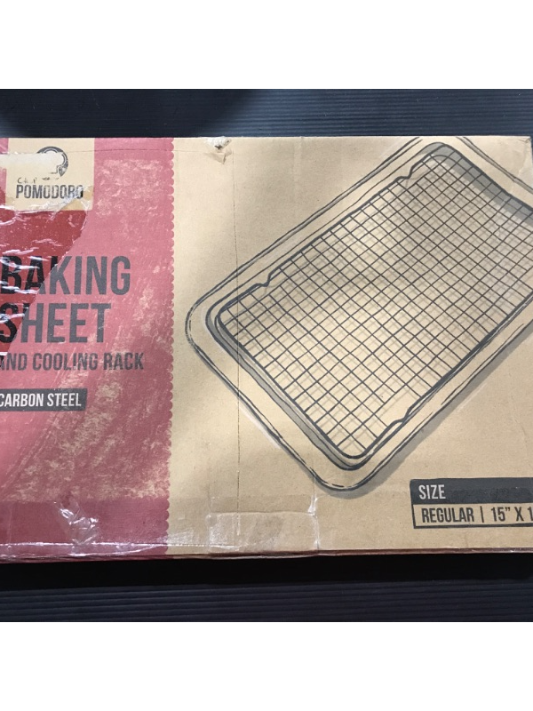 Photo 1 of Chef Pomodoro Non-Stick Baking Sheet and Cooling Rack Set