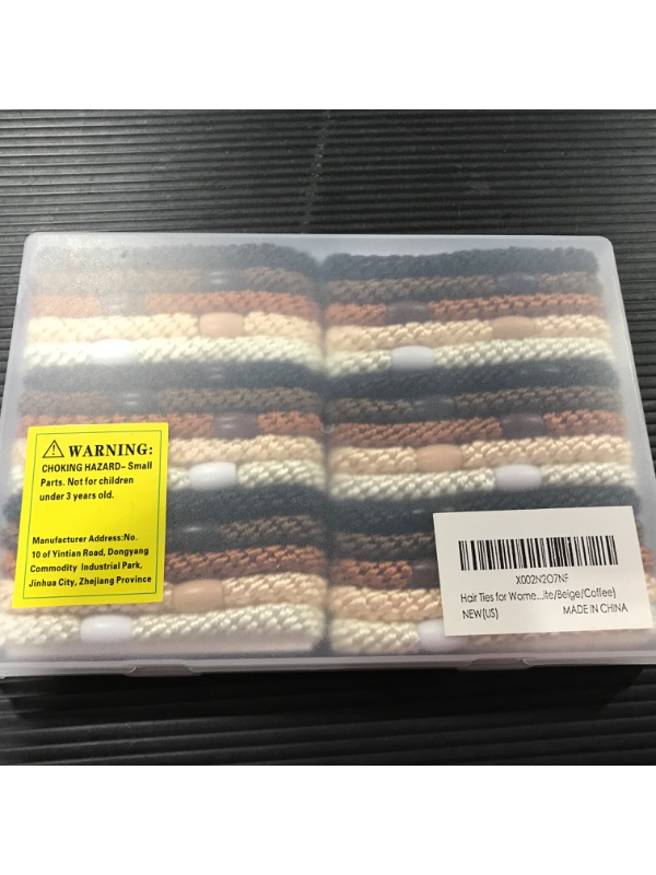 Photo 4 of No Damage No Crease Hair Elastics (Black/Brown/White/Beige/Coffee)