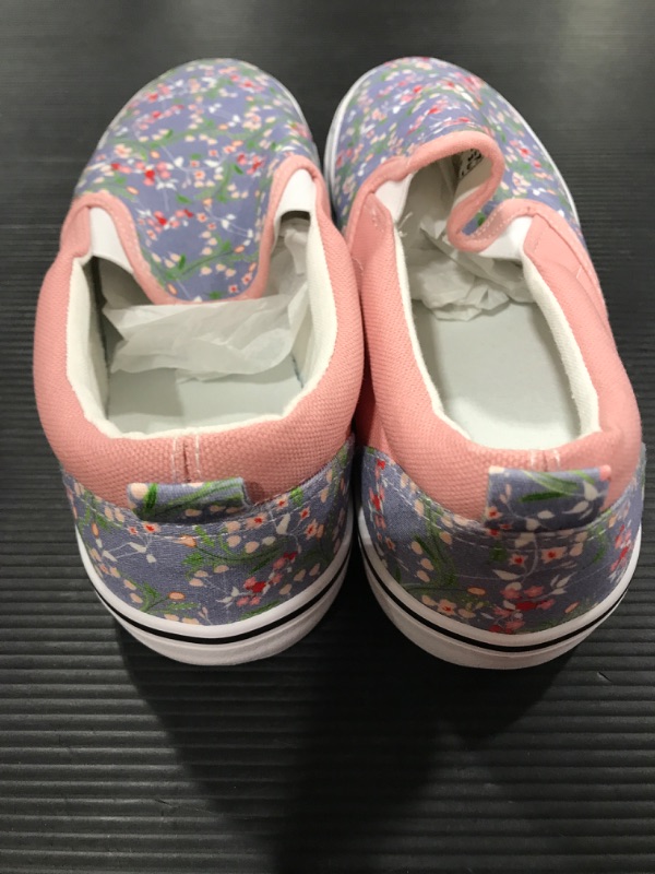 Photo 2 of [Size 9] Women's Slip Ons [Floral Blue]