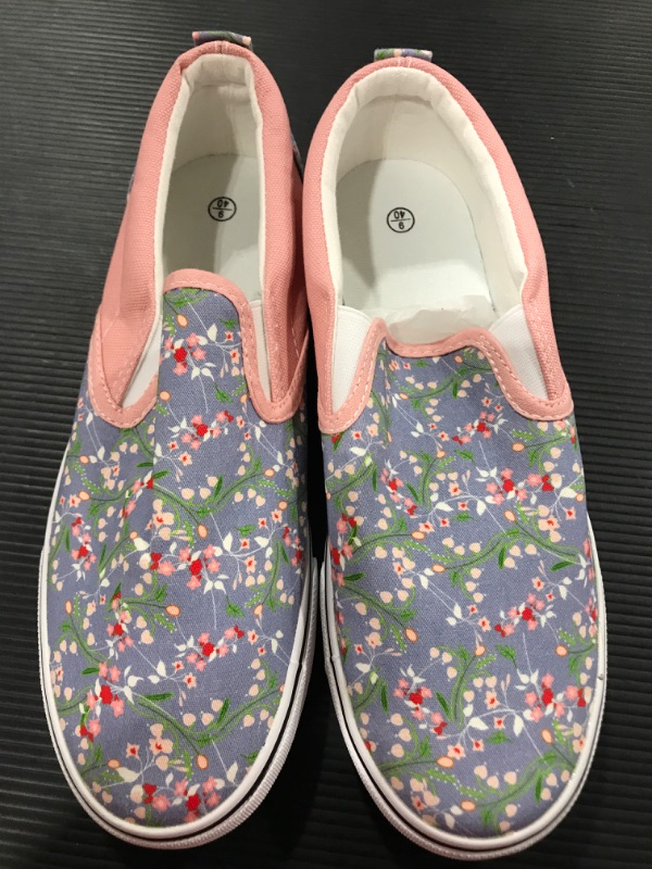 Photo 1 of [Size 9] Women's Slip Ons [Floral Blue]