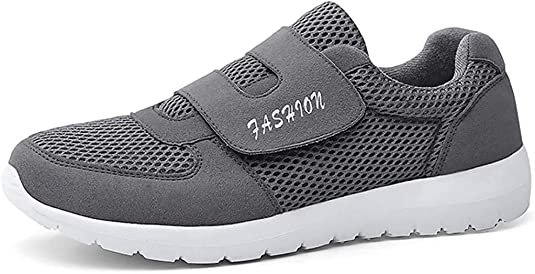 Photo 1 of [Size 42] LEADER SHOW Men's Casual Comfort Walking Shoes Ultralight Flats Non-Slip Hook & Loop