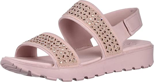 Photo 1 of [Size 9] Skechers Women's Foamies Footsteps-Glam Party Sandal, Blush
