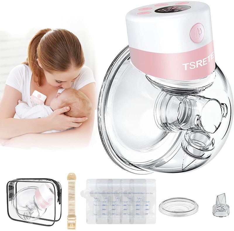 Photo 1 of Breast Pump Electric,TSRETE Wearable Breast Pump,Hands Free