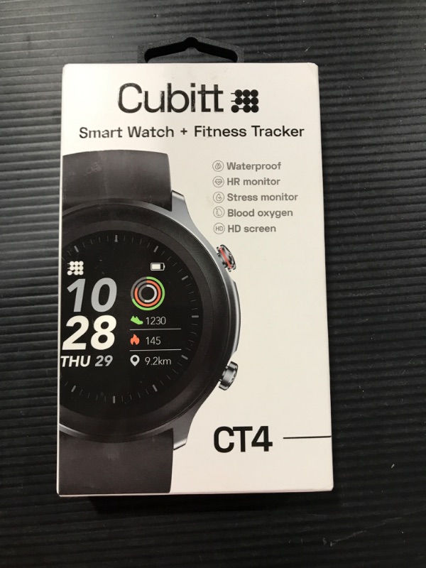 Photo 5 of Cubitt CT4 Smart Watch Fitness Tracker with 1.28 TFT-LCD Color Touch Screen IP68 Waterproof Blood Oxygen / Heart Rate / Sleep and Stress Monitor