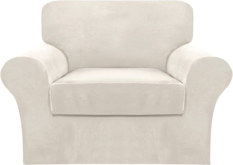 Photo 1 of 2 Piece Chair Cover Sofa Covers Velvet Chair Covers