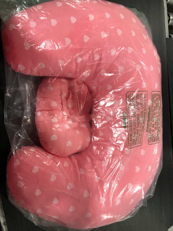 Photo 2 of Baby Breastfeeding Nursing Pillow and Positioner,Machine Washable U Shape Nursing and Infant Support Pillow Bonus Head Positioner(Love)