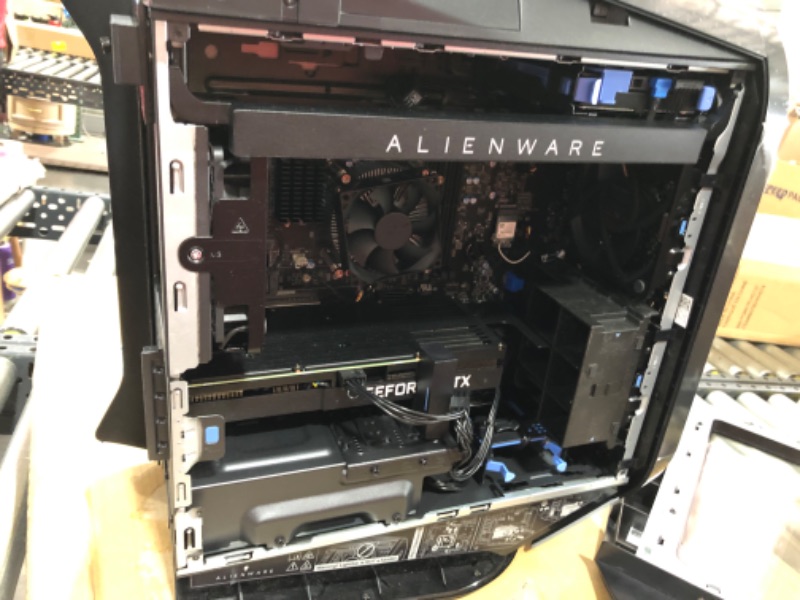 Photo 5 of Alienware Aurora R14 VR Ready Gaming PC - AMD Ryzen 7 5800, NVIDIA GeForce RTX 3070 8GB GDDR6, 16GB 3466MHz RAM, 512GB SSD + 1TB HDD, Air Cooled, Wi-Fi 6, Bluetooth, USB-C, Windows 11 Home - Black
