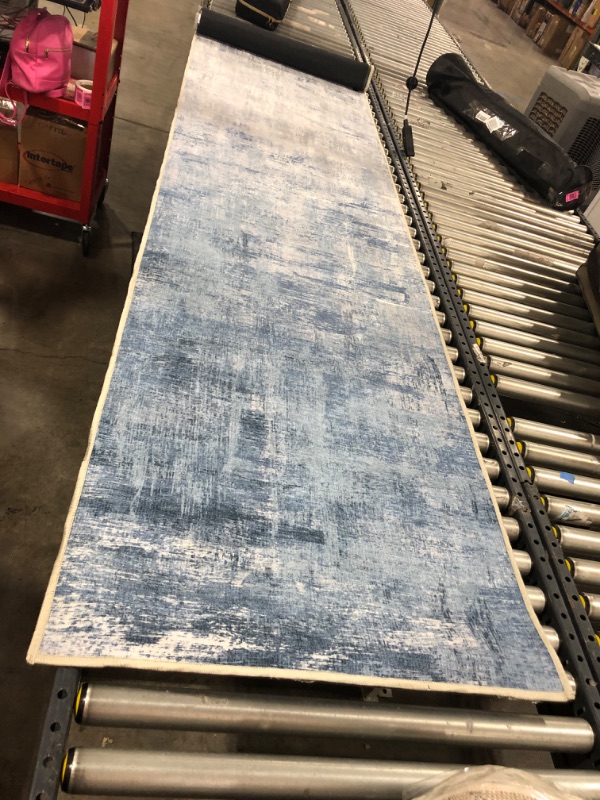 Photo 1 of 10ft blue and white mix runner 