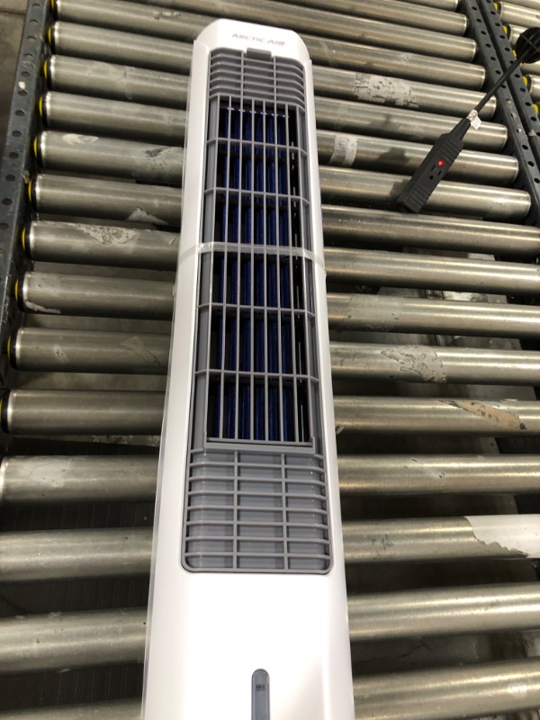 Photo 2 of Arctic Air Tower 2.0 Evaporative Air Cooler - Large Area Room Cooling, 4 Speed Settings, Quiet Oscillation, Space-Saving, Perfect for Bedroom, Living Room, Office & More/ SELLING FOR PARTS
