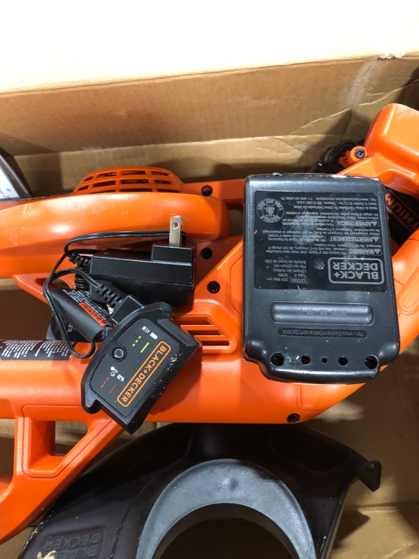 Photo 1 of 20V MAX* 10 In Cordless String Trimmer/Edger and 2 Battery Combo Kit
