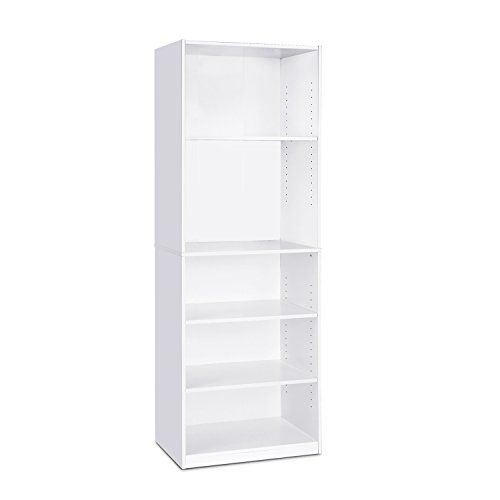 Photo 1 of Barcode for FURINNO JAYA Simply Home 5-Shelf Bookcase, 5-Tier, White/SELLING FOR PARTS ONLY 
